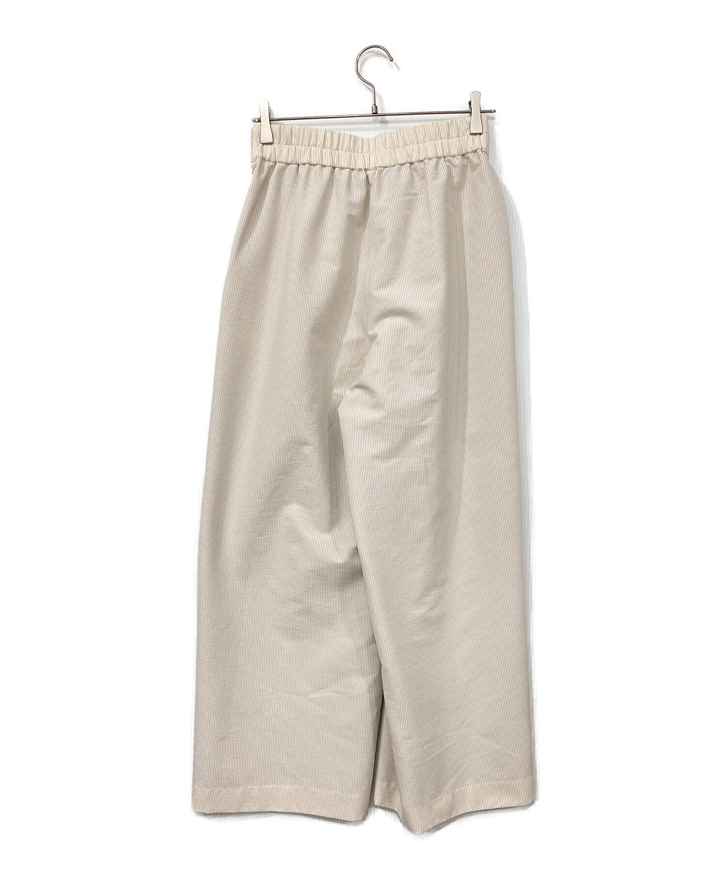中古・古着通販】SOEJU (ソージュ) シアサッカーサイドタックワイド