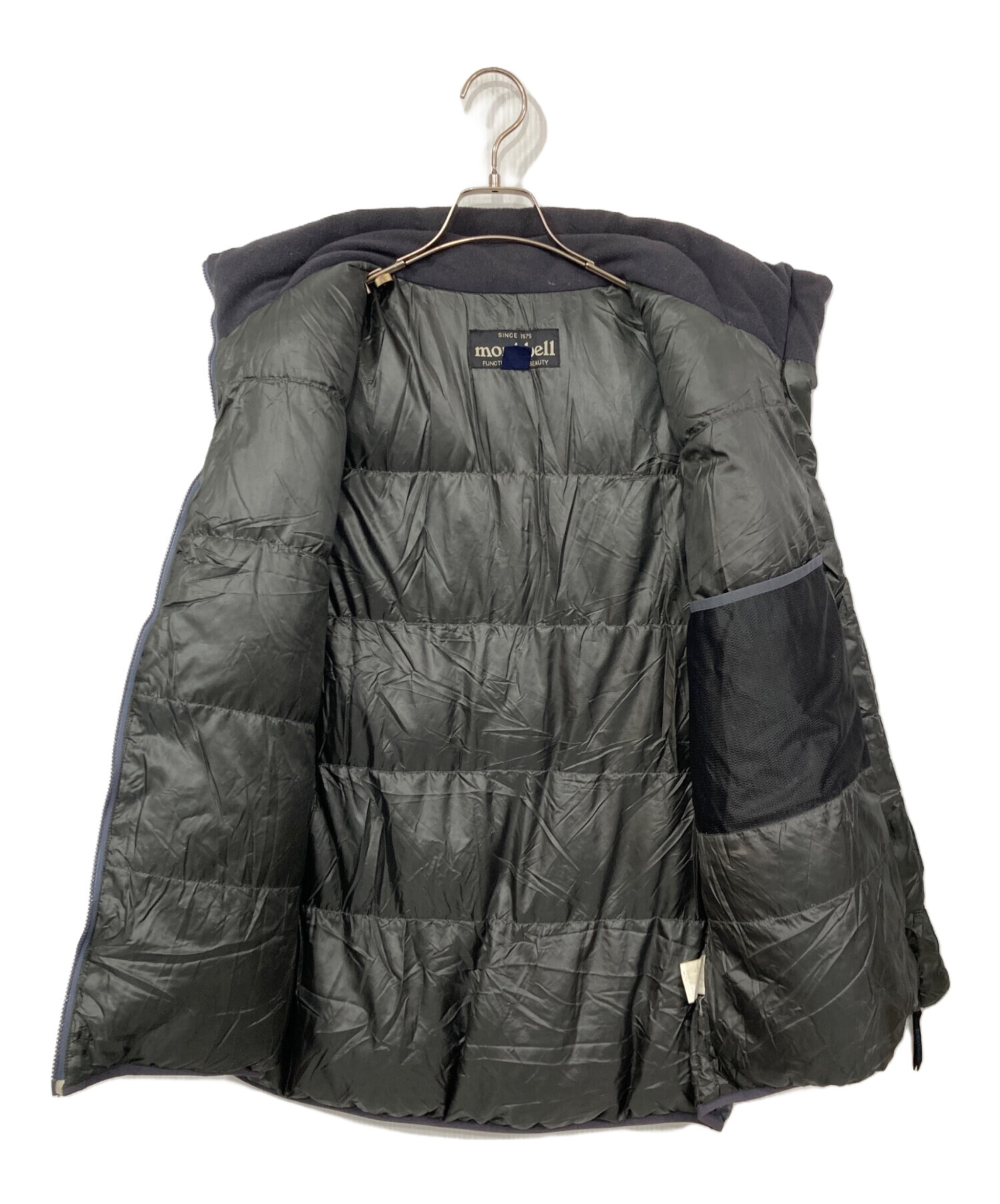 中古・古着通販】mont-bell (モンベル) アルパインダウンベスト グレー