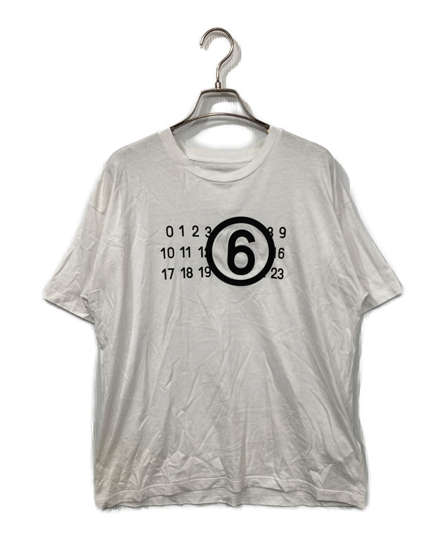 Maison Margiela マルジェラ カレンダーロゴ Tシャツ L 中古品 中古・古着通販】MM6 Maison Margiela (エムエムシックスメゾン