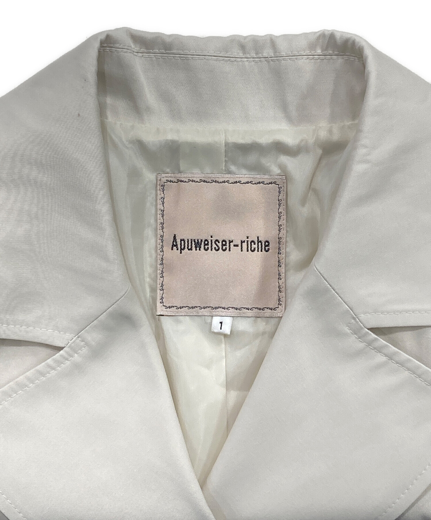 中古・古着通販】Apuweiser-riche (アプワイザーリッシェ) ショート