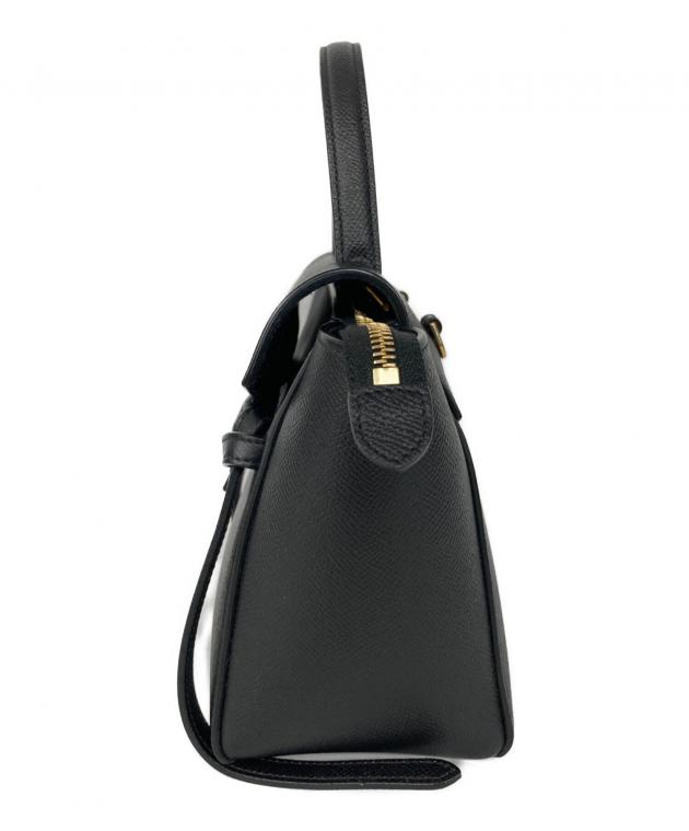 中古・古着通販】CELINE (セリーヌ) ベルトバッグ・ナノ ブラック