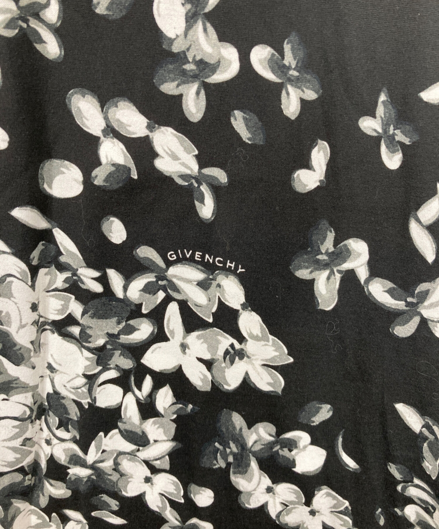 中古・古着通販】GIVENCHY (ジバンシィ) フラワープリントTシャツ 