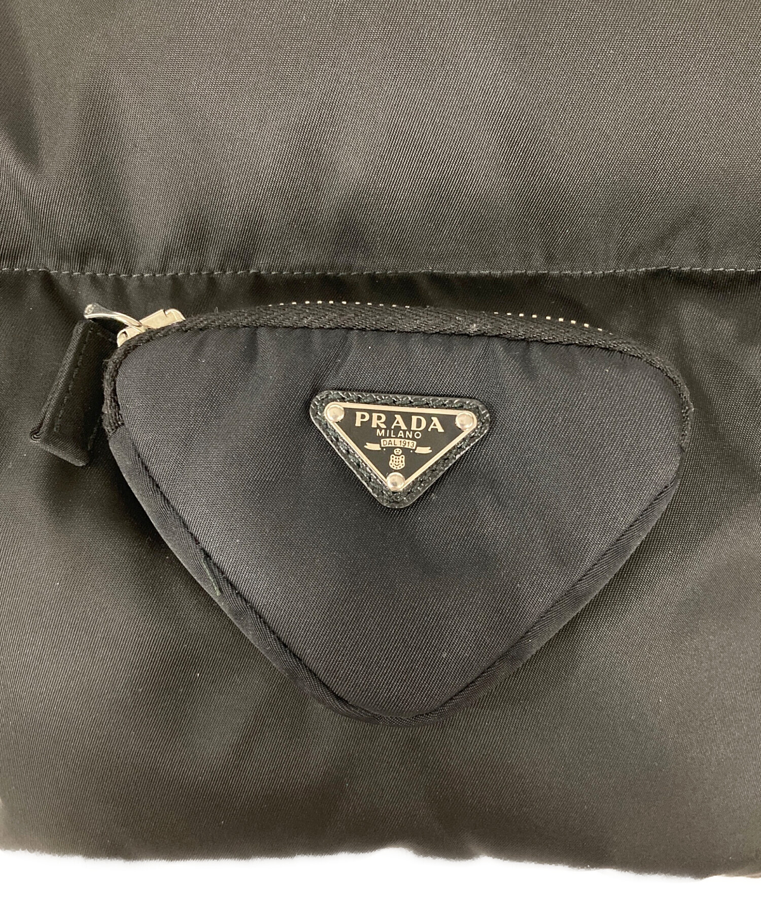 中古・古着通販】PRADA (プラダ) PADDED WOOL & RE-NYLON SCARF
