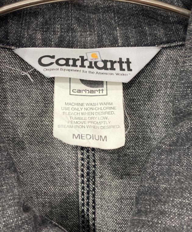 中古・古着通販】CarHartt (カーハート) デニムカバーオール グレー