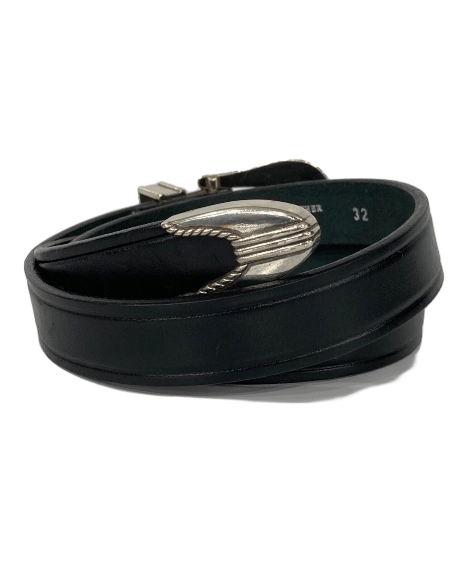 中古・古着通販】TORY LEATHER (トリーレザー) 3-PIECE SILVER BUCKLE