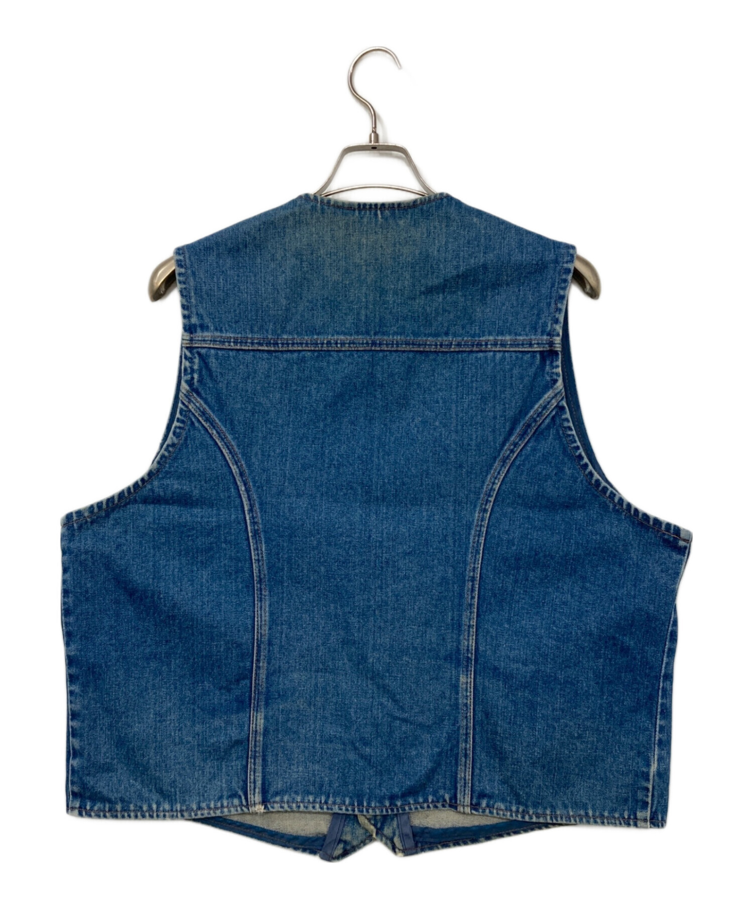 中古・古着通販】Wrangler (ラングラー) 80sデニムベスト インディゴ