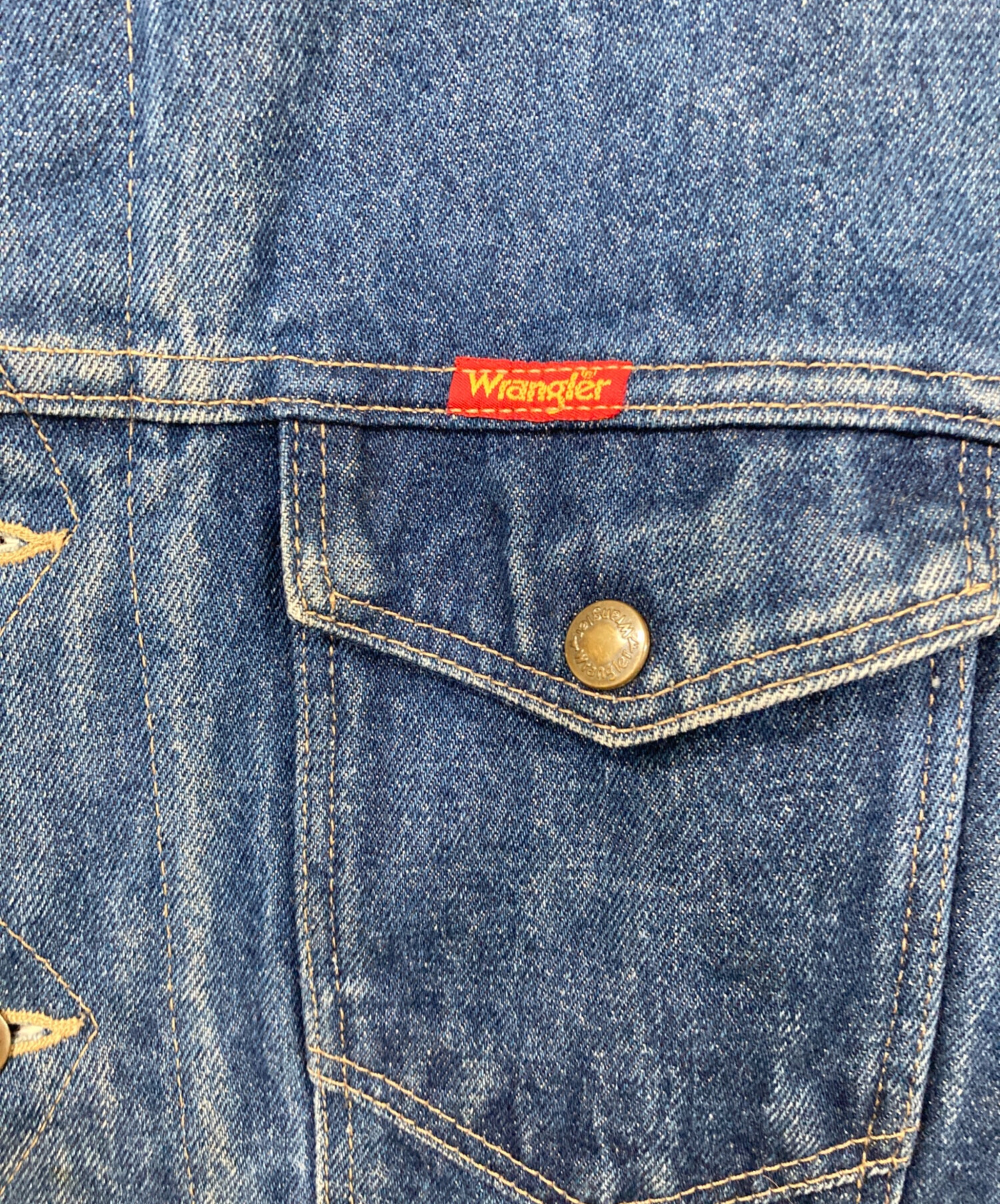 90's Wrangler ラングラー 赤タグ オーバーサイズ デニムジャケット 中古・古着通販】Wrangler (ラングラー) 90sデニムジャケット