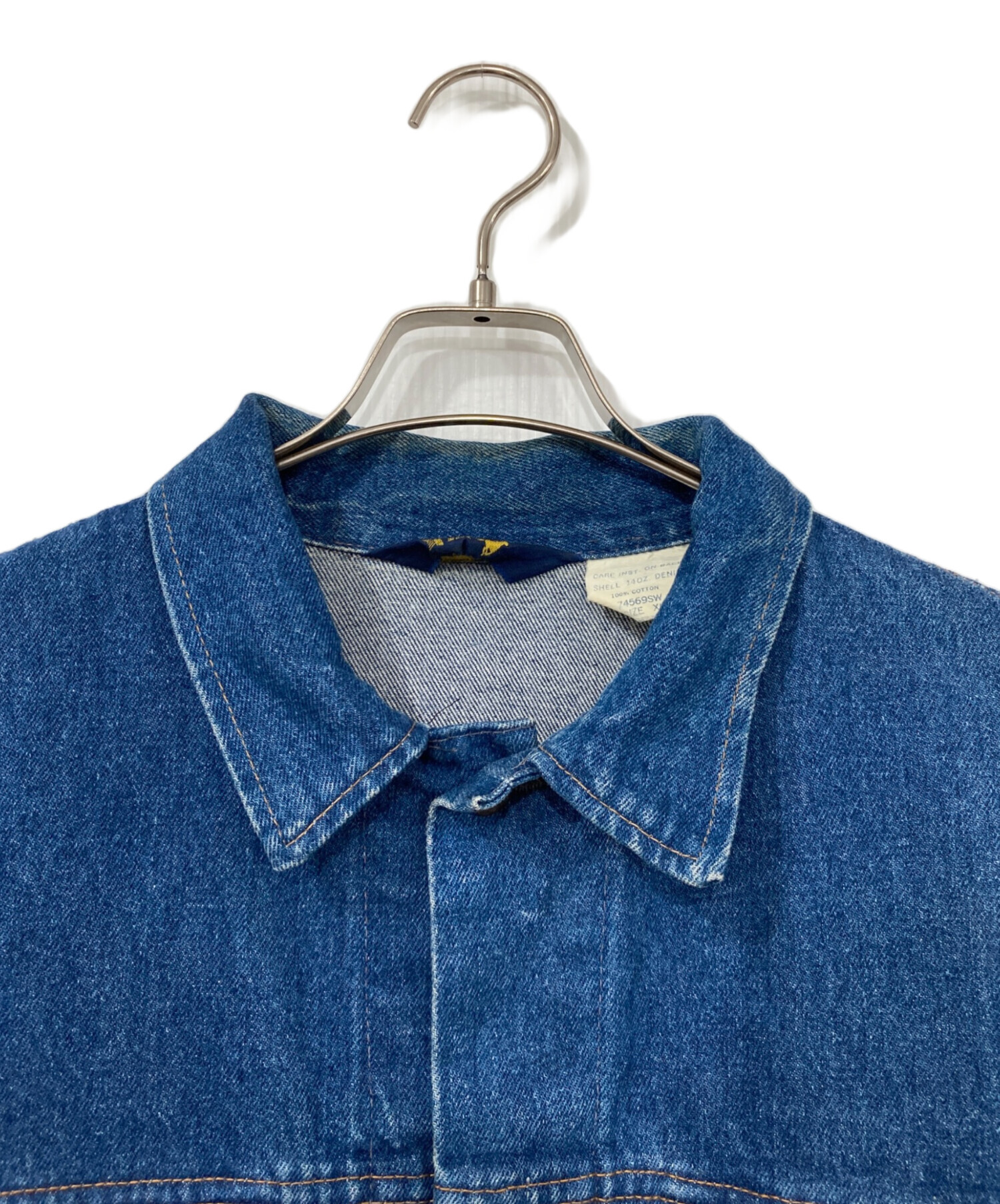 中古・古着通販】Wrangler (ラングラー) デニムジャケット インディゴ