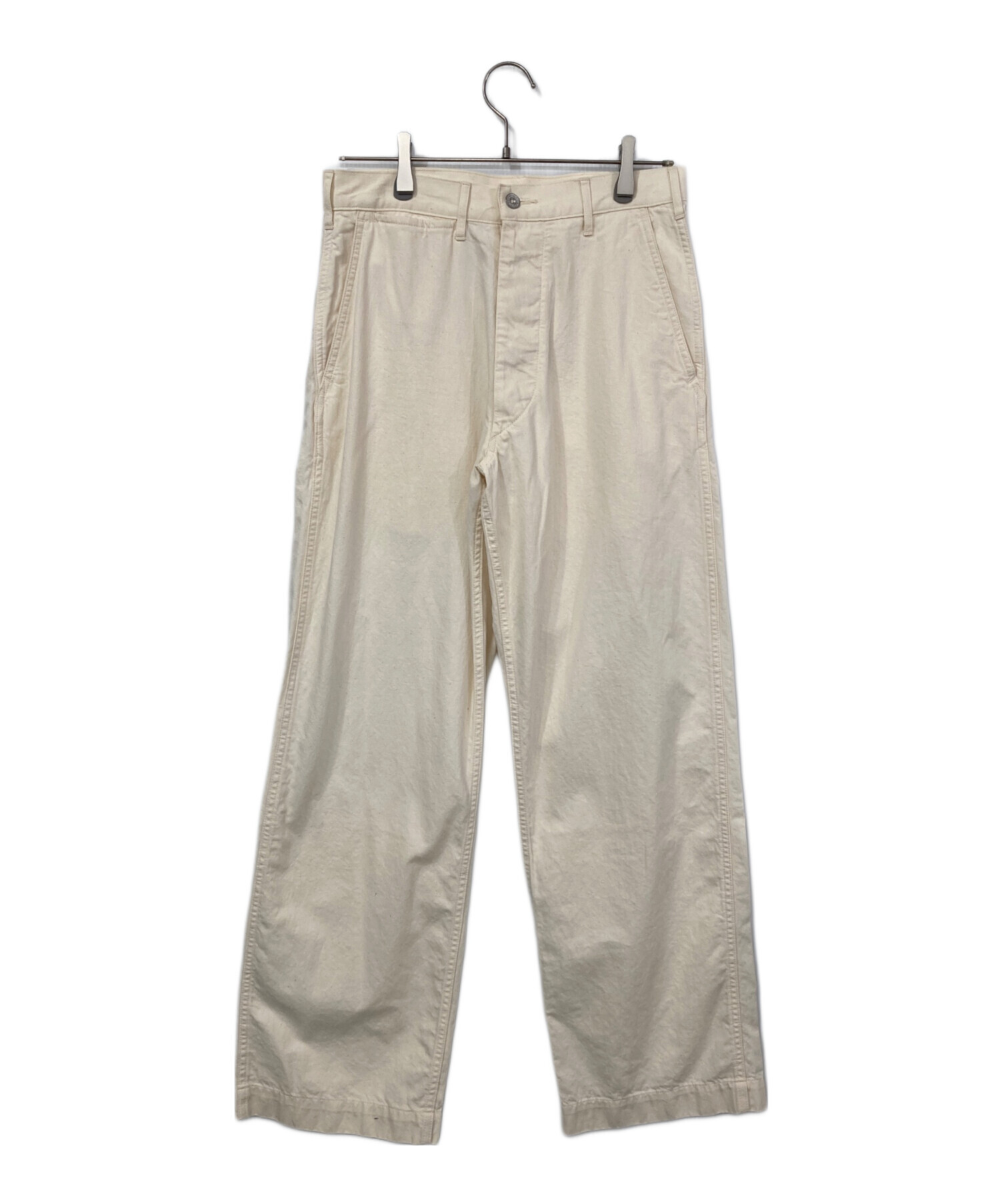 ANATOMICA フランス製 1915 パンツ 白 コットン 40 中古・古着通販】ANATOMICA (アナトミカ) 1940model Pants ホワイト