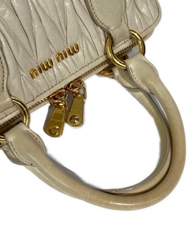中古・古着通販】MIU MIU (ミュウミュウ) マテラッセ ハンドバッグ