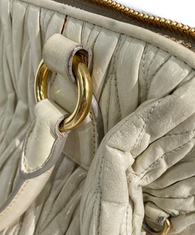 中古・古着通販】MIU MIU (ミュウミュウ) マテラッセ ハンドバッグ