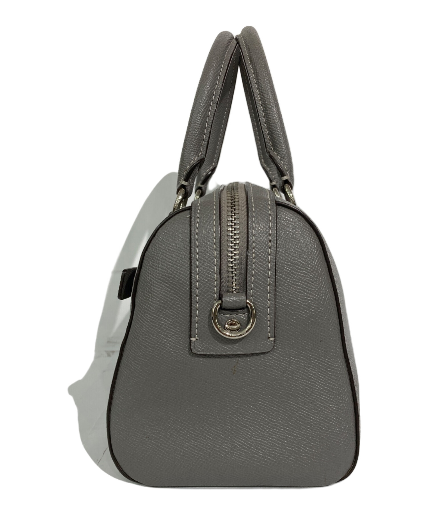 中古・古着通販】COACH (コーチ) ミニボストンバッグ グレー｜ブランド