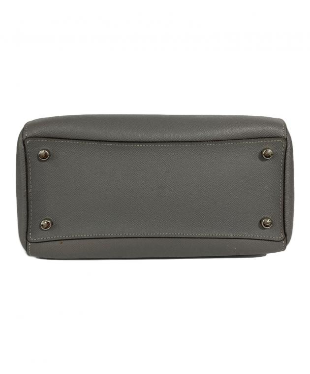 中古・古着通販】COACH (コーチ) ミニボストンバッグ グレー｜ブランド