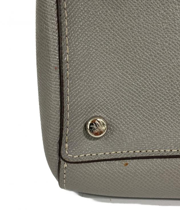 中古・古着通販】COACH (コーチ) ミニボストンバッグ グレー｜ブランド