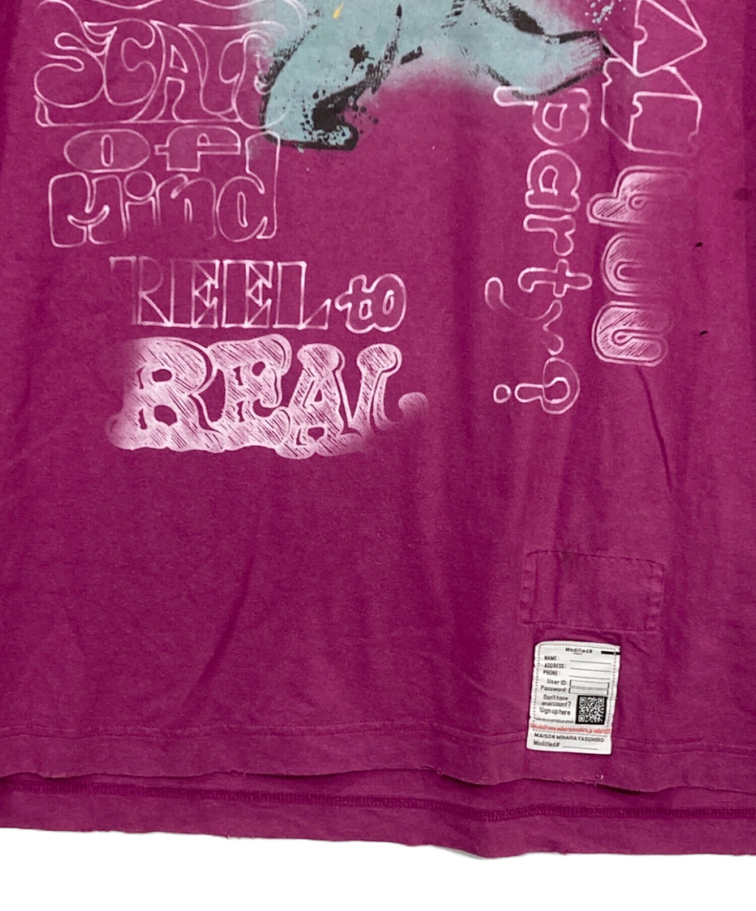 中古・古着通販】MIHARA YASUHIRO (ミハラヤスヒロ) Distressed Tee