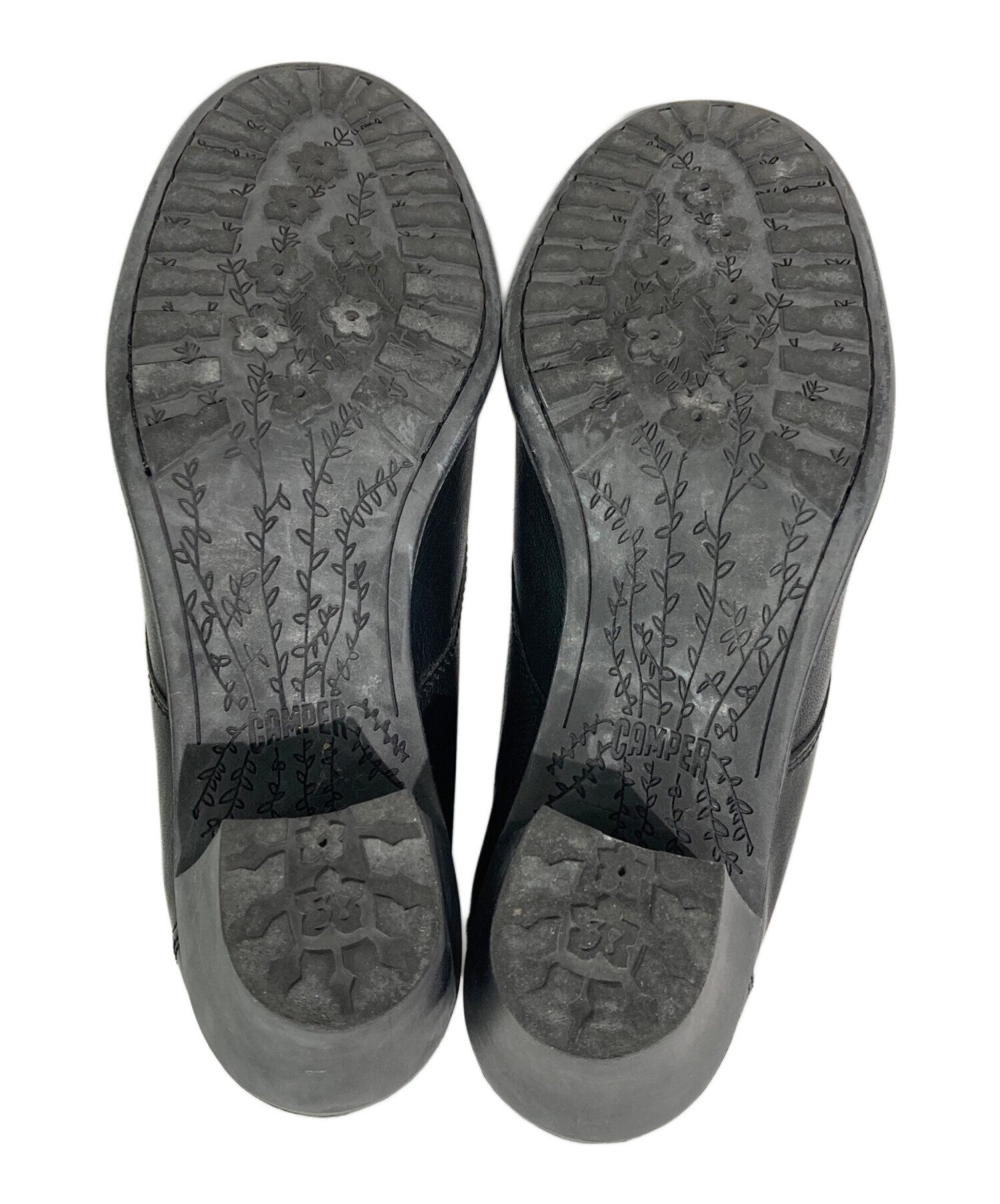中古・古着通販】CAMPER (カンペール) ヒールアップブーツ ブラック