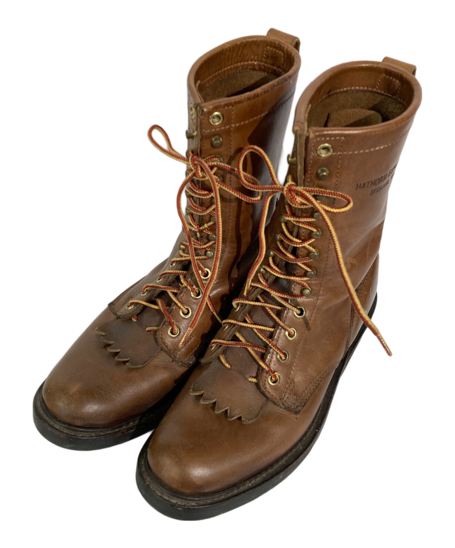 ヴィンテージHathorn Bootハソーンロガーブーツ 中古・古着通販】HATHORN (ハソーン) ロガーブーツ ブラウン サイズ