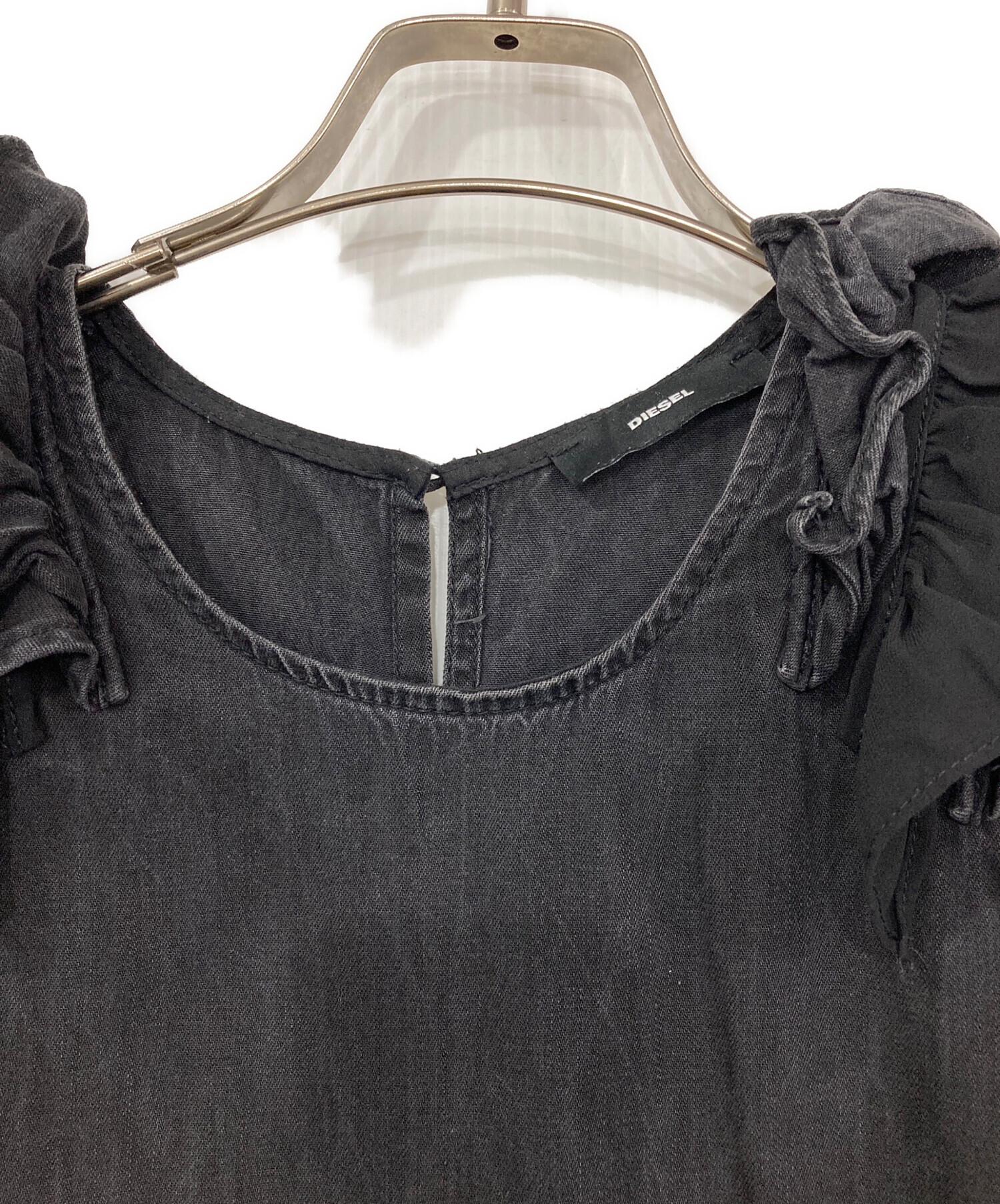 中古・古着通販】DIESEL (ディーゼル) ノースリーブワンピース