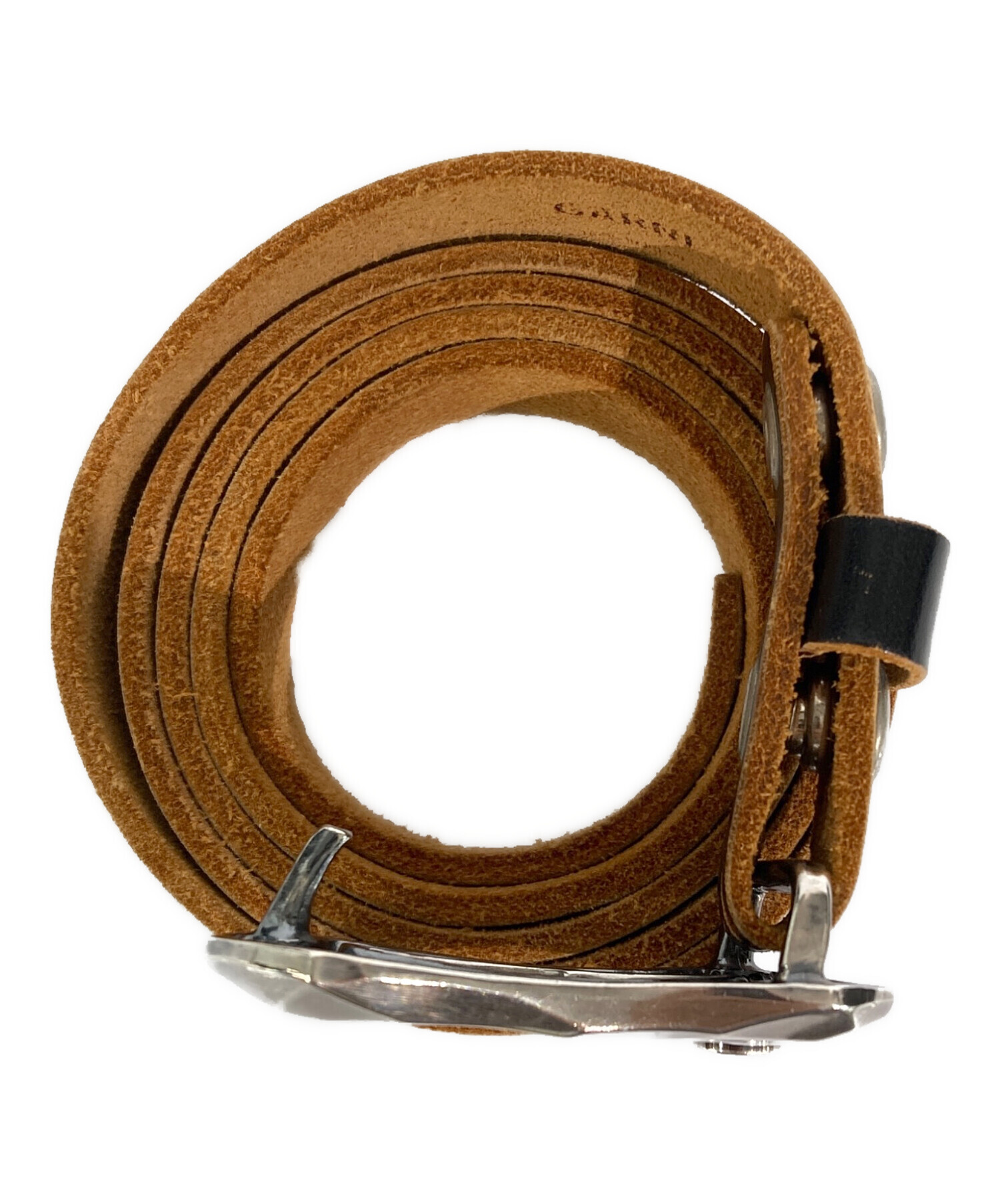 【よし】GARNI ガルニ 08年 バックルのみ リングベルト用 中古・古着通販】GARNI (ガルニ) シルバーバックルベルト ブラック