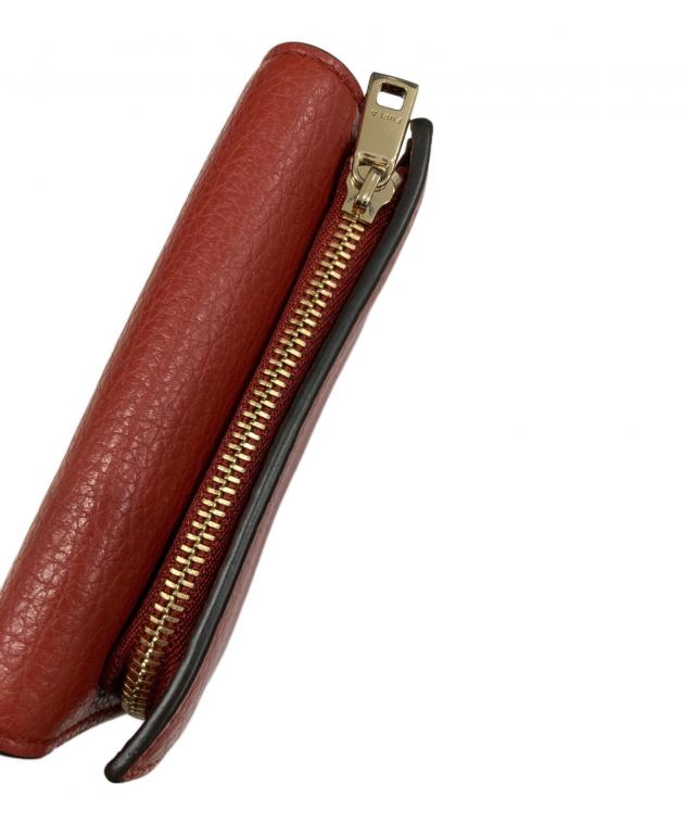 中古・古着通販】FURLA (フルラ) 3つ折り財布 レッド｜ブランド・古着