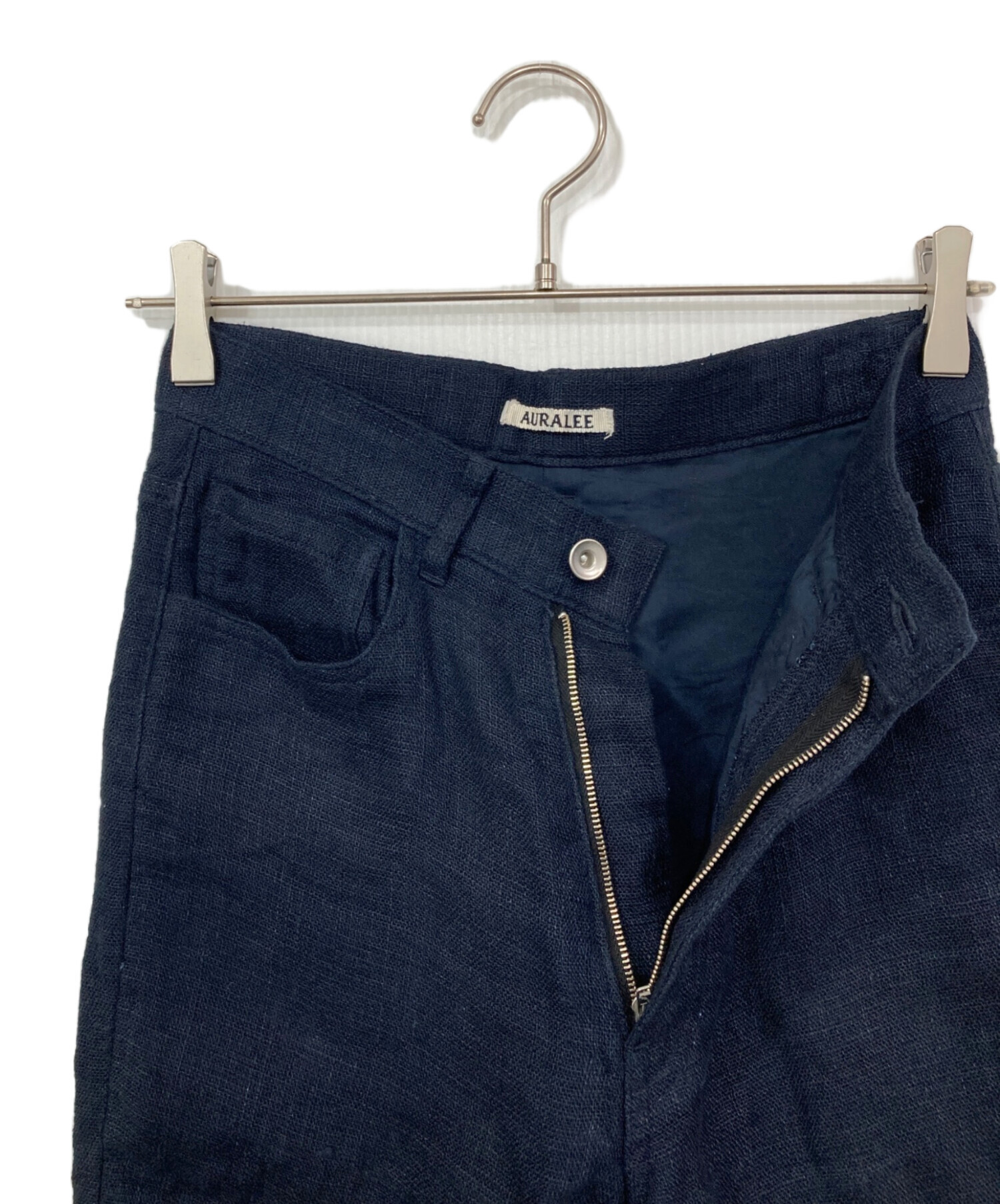 中古・古着通販】AURALEE (オーラリー) LINEN DOUBLE FACE 5P PANTS