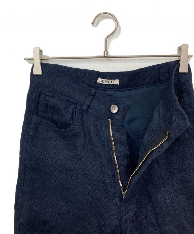 中古・古着通販】AURALEE (オーラリー) LINEN DOUBLE FACE 5P PANTS