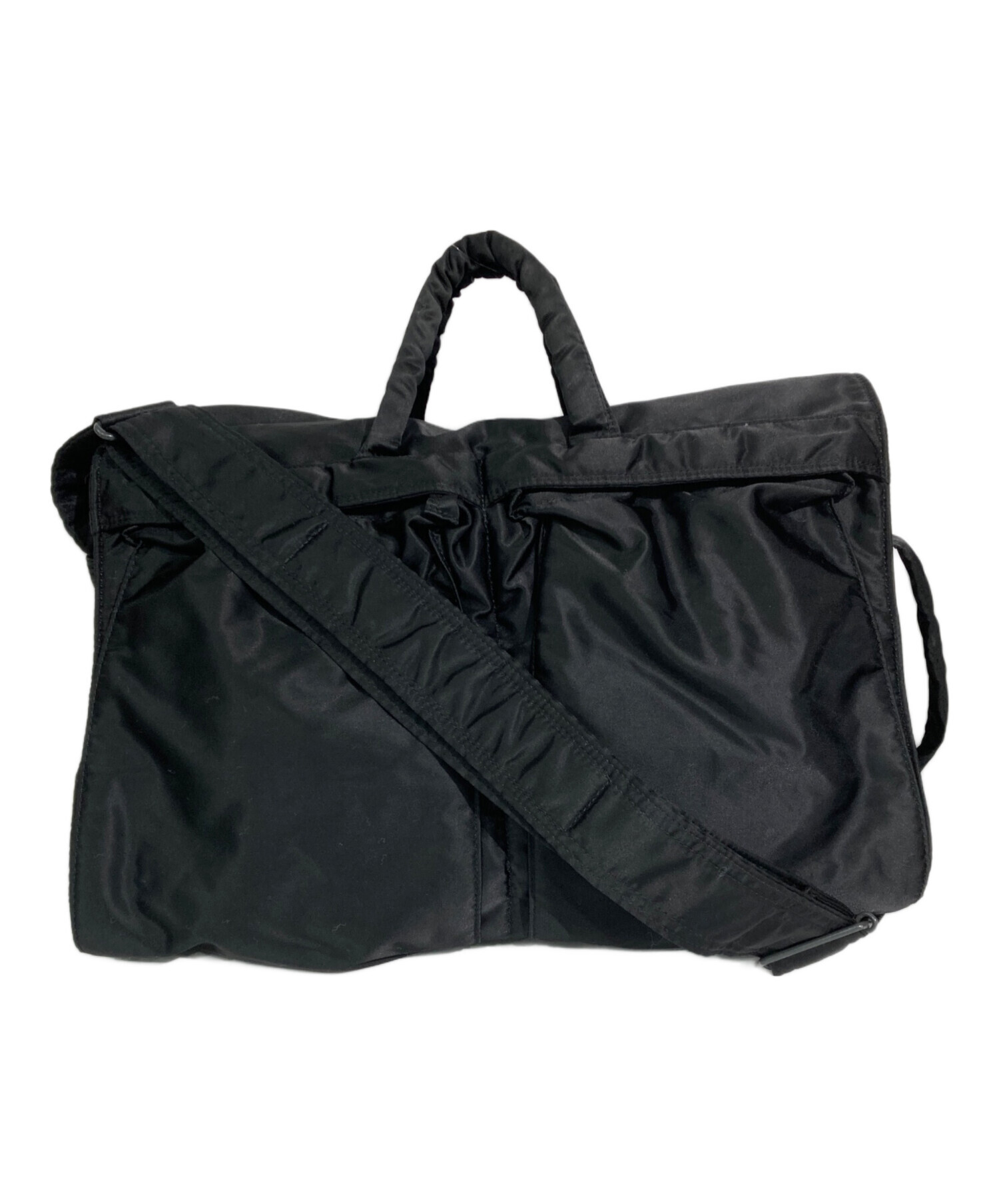 中古・古着通販】PORTER (ポーター) 2WAYフラップバッグ ブラック
