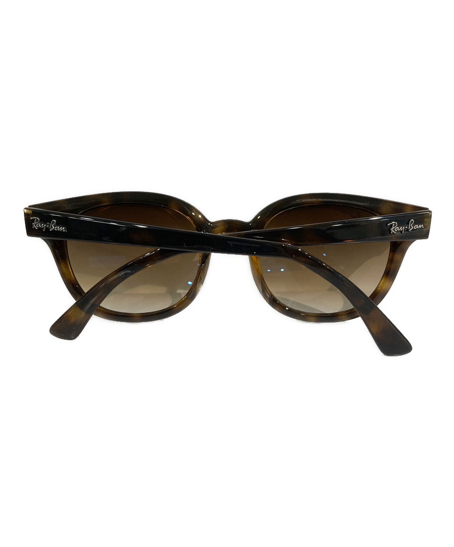 中古・古着通販】RAY-BAN (レイバン) ウェリントンサングラス ブラウン