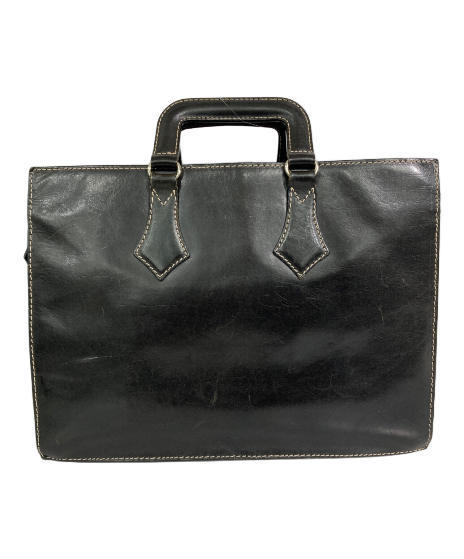 Vivienne Westwood ビジネスバッグ ブリーフケース レザー 廃盤 中古・古着通販】Vivienne Westwood (ヴィヴィアンウエストウッド