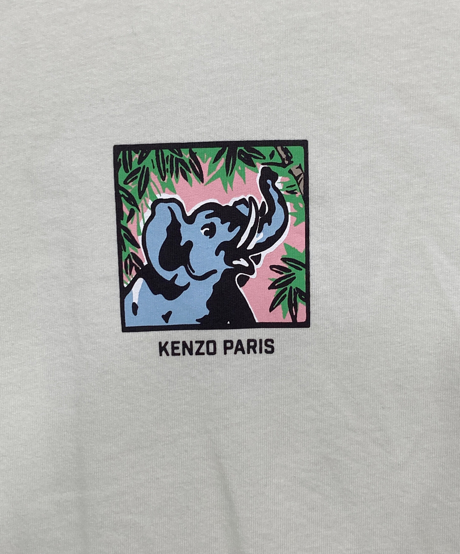 中古・古着通販】KENZO (ケンゾー) JUNGLE ELEPHANT プリントTシャツ