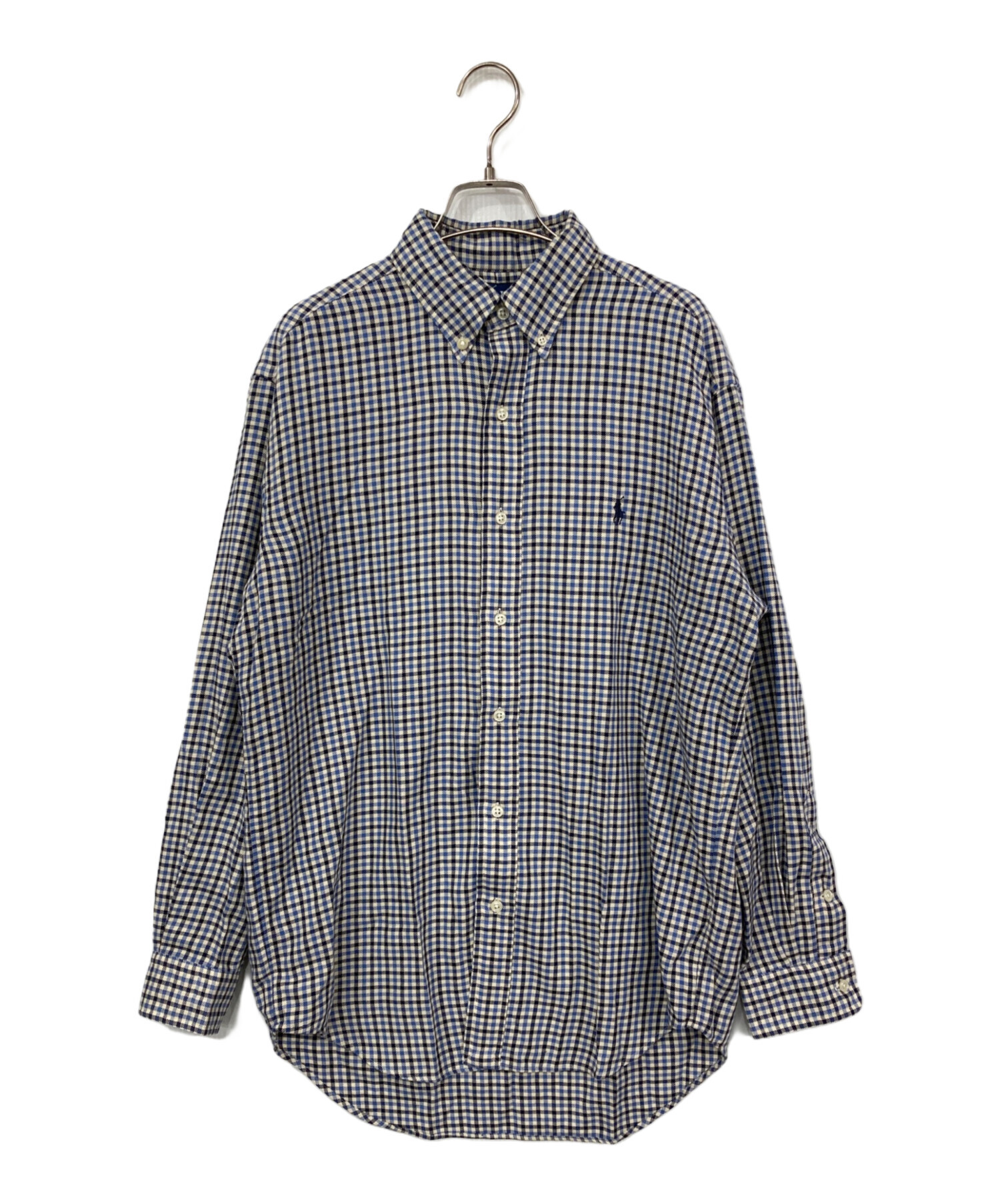 中古・古着通販】RALPH LAUREN (ラルフローレン) チェックBDシャツ 