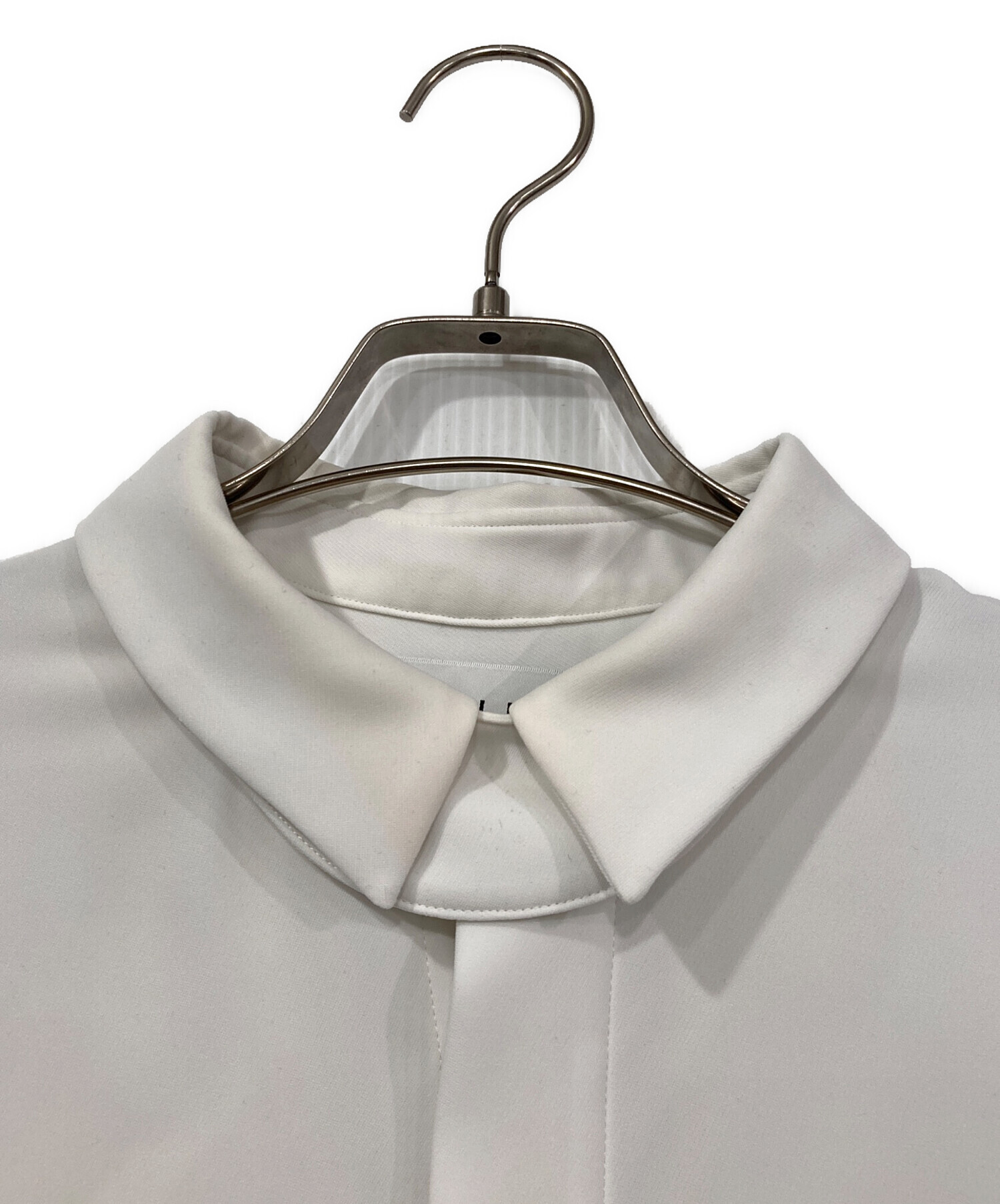 中古・古着通販】CULLNI (クルニ) Double Satin Chin Tab Shirt