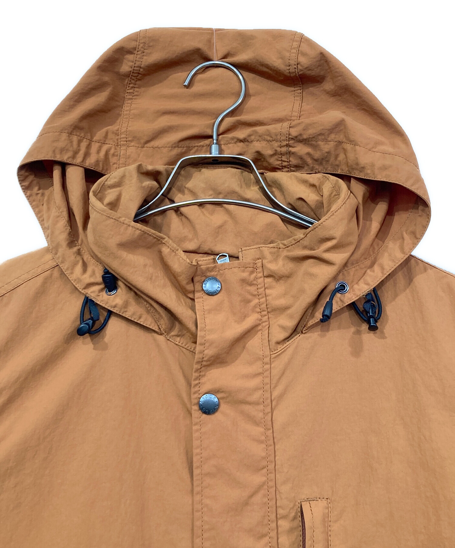 中古・古着通販】AIGLE (エーグル) フーデッドジャケット オレンジ