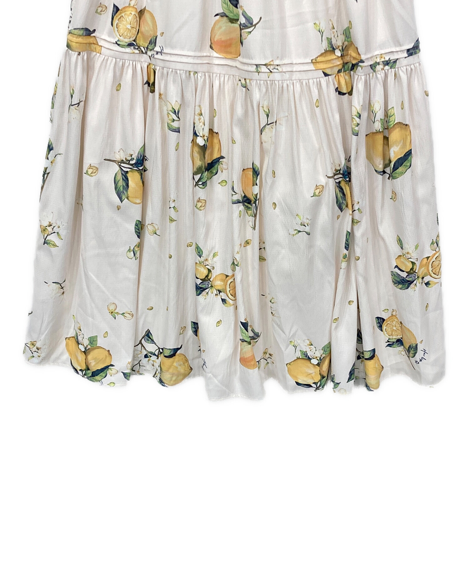 中古・古着通販】HER LIP TO (ハーリップトゥ) Capri Lemon Print