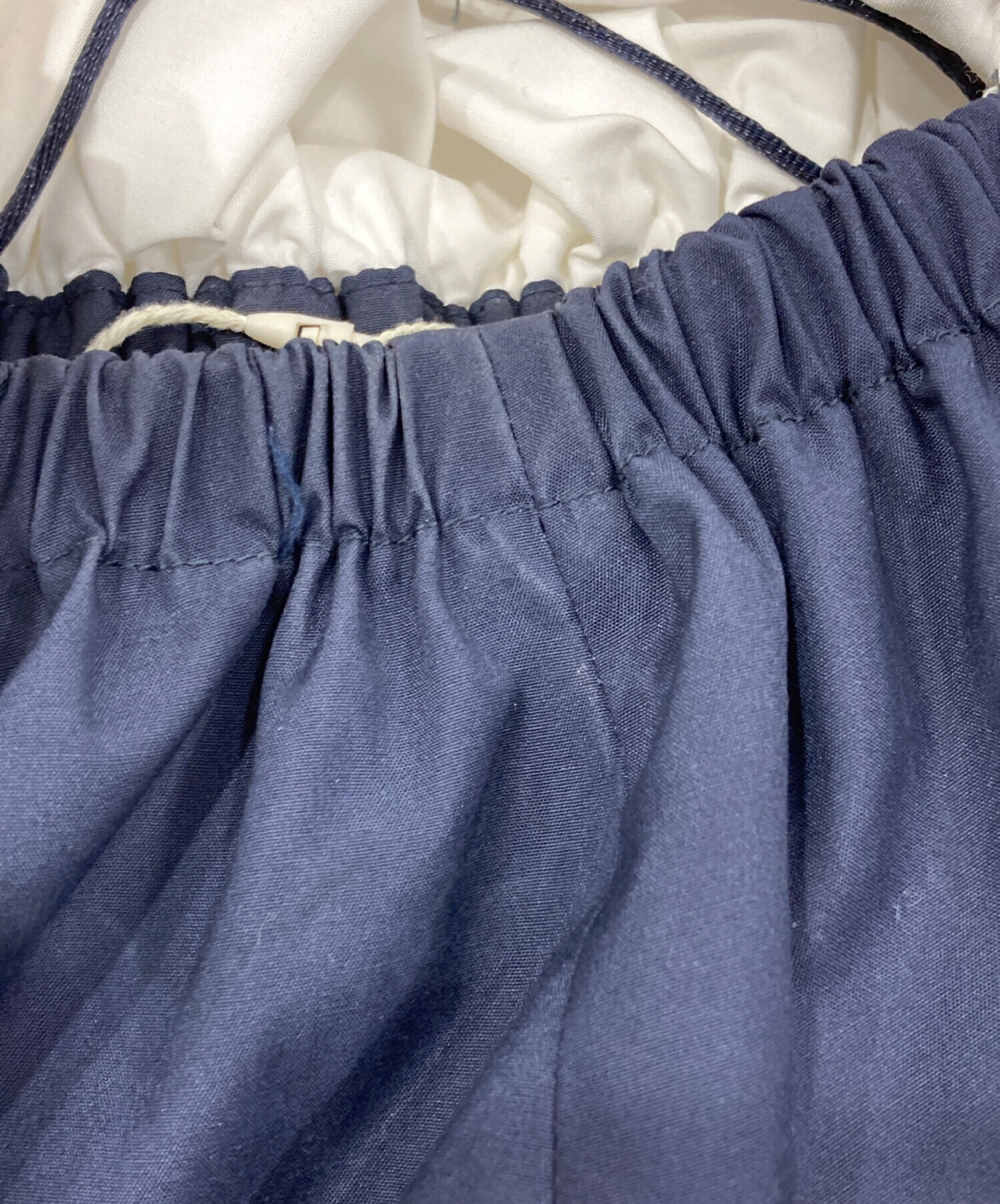 中古・古着通販】THE TOE (ザ・トゥー) Erie Frills Top ネイビー
