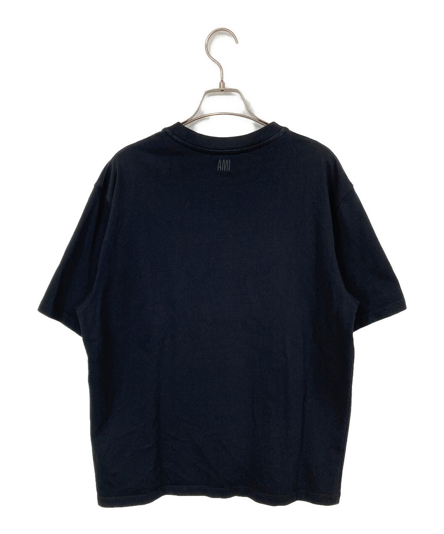 K1 本物 AMI PARIS アミ 刺繍ハートロゴ T 関税込】AMI PARIS