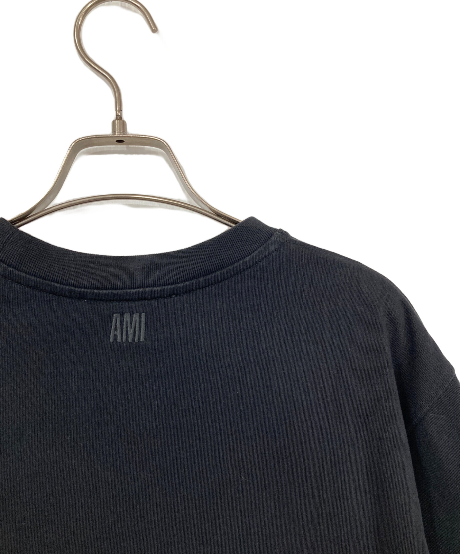 中古・古着通販】AMI PARIS (アミ パリス) ハートロゴ刺繍Tシャツ