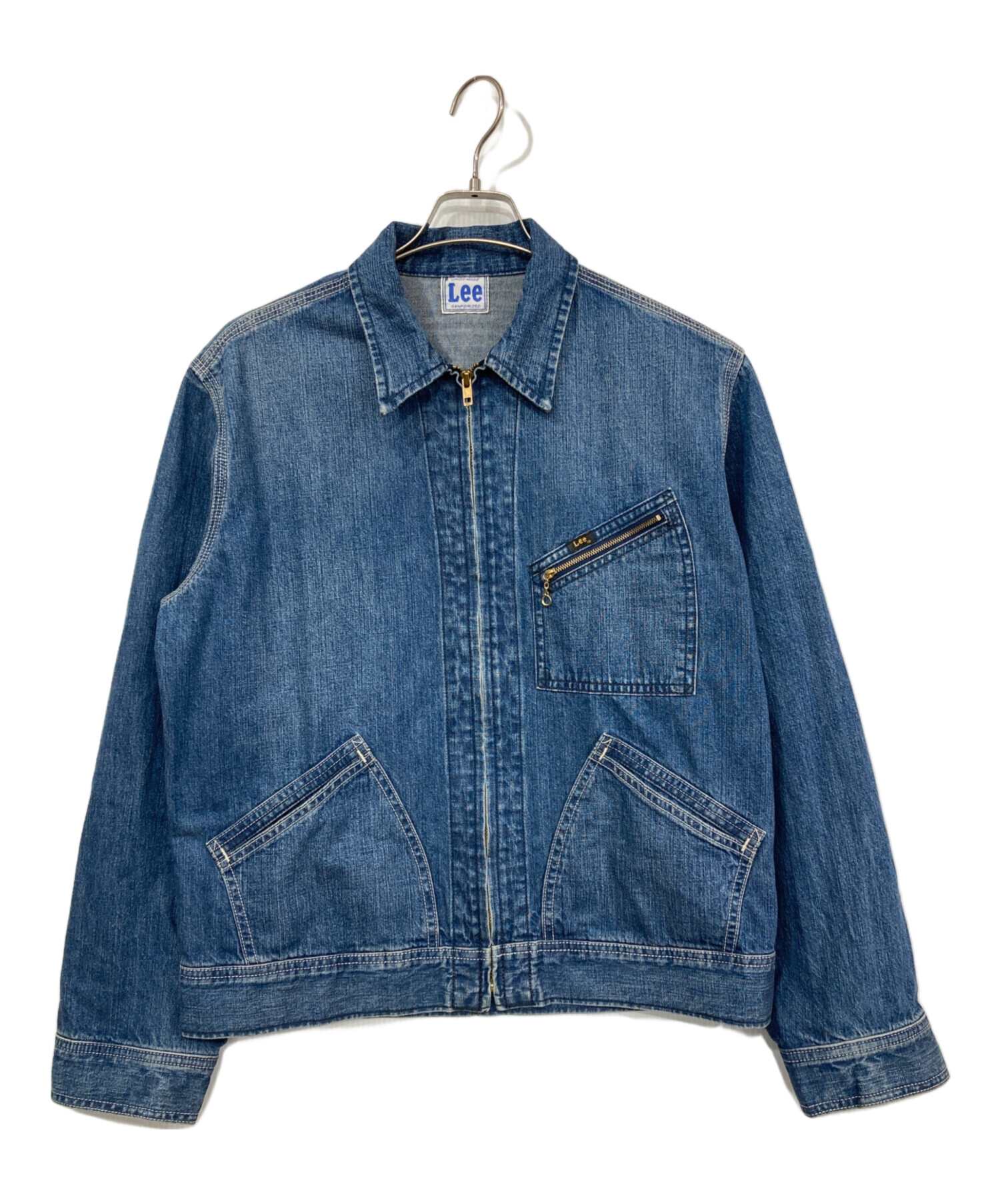 中古・古着通販】LEE (リー) 91B ZIP-UPブルゾン インディゴ サイズ:L