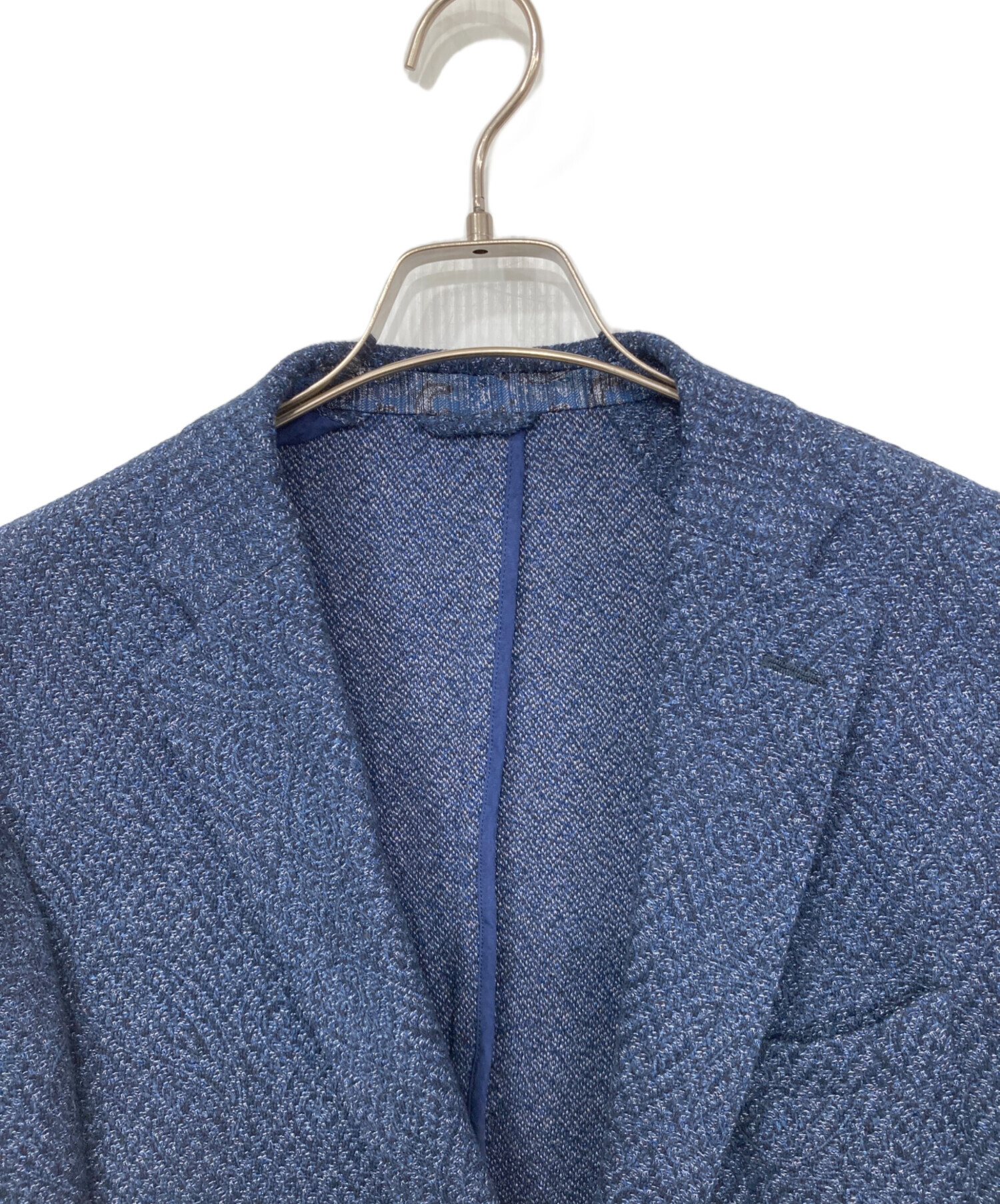 ETRO コットンジャケット　未使用品　サイズL 中古・古着通販】ETRO (エトロ) ジャケット ネイビー サイズ:56
