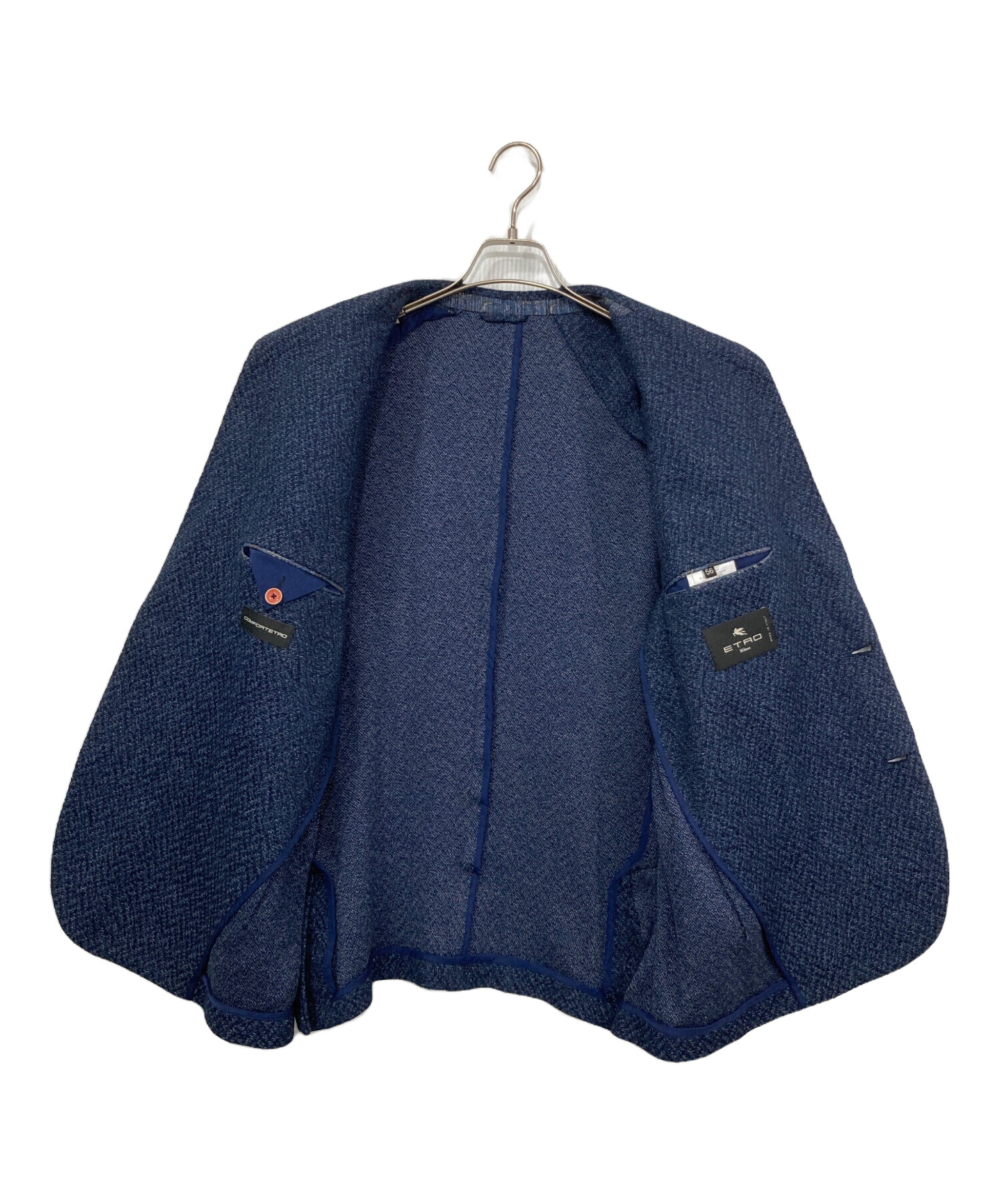 中古・古着通販】ETRO (エトロ) ジャケット ネイビー サイズ:56