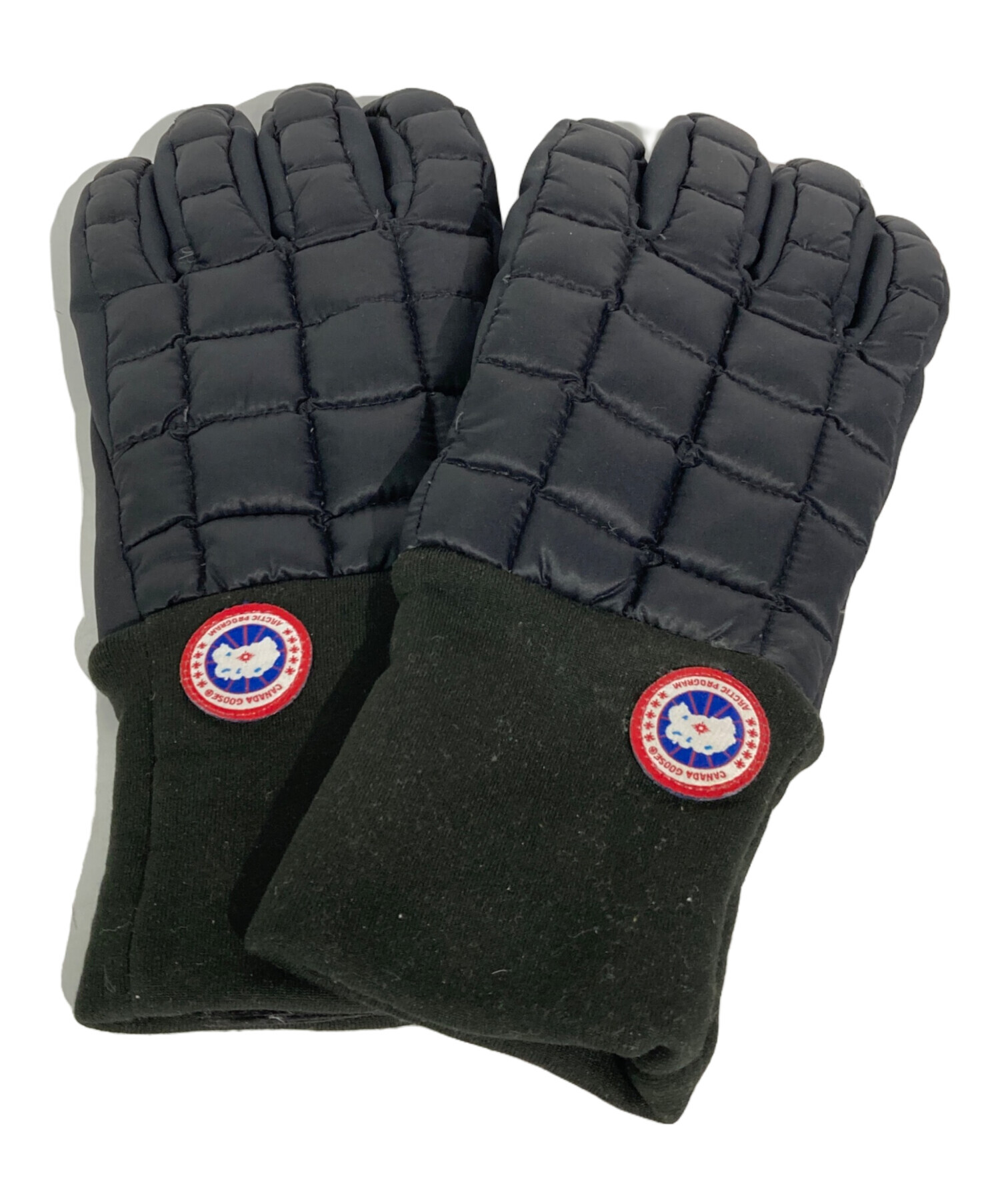 中古・古着通販】CANADA GOOSE (カナダグース) 手袋 ブラック サイズ:S