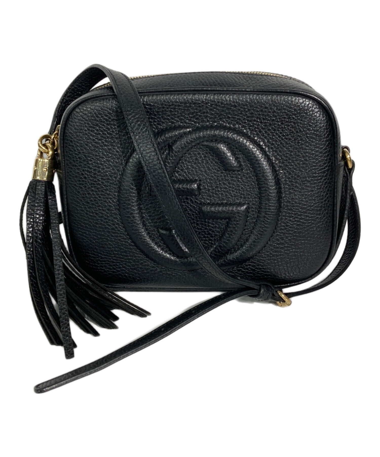 中古・古着通販】GUCCI (グッチ) ソーホー レザー スモール タッセル