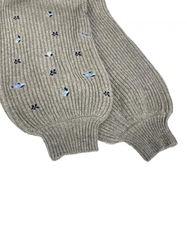 中古・古着通販】knuth marf (クヌースマーフ) K motif muffler グレー