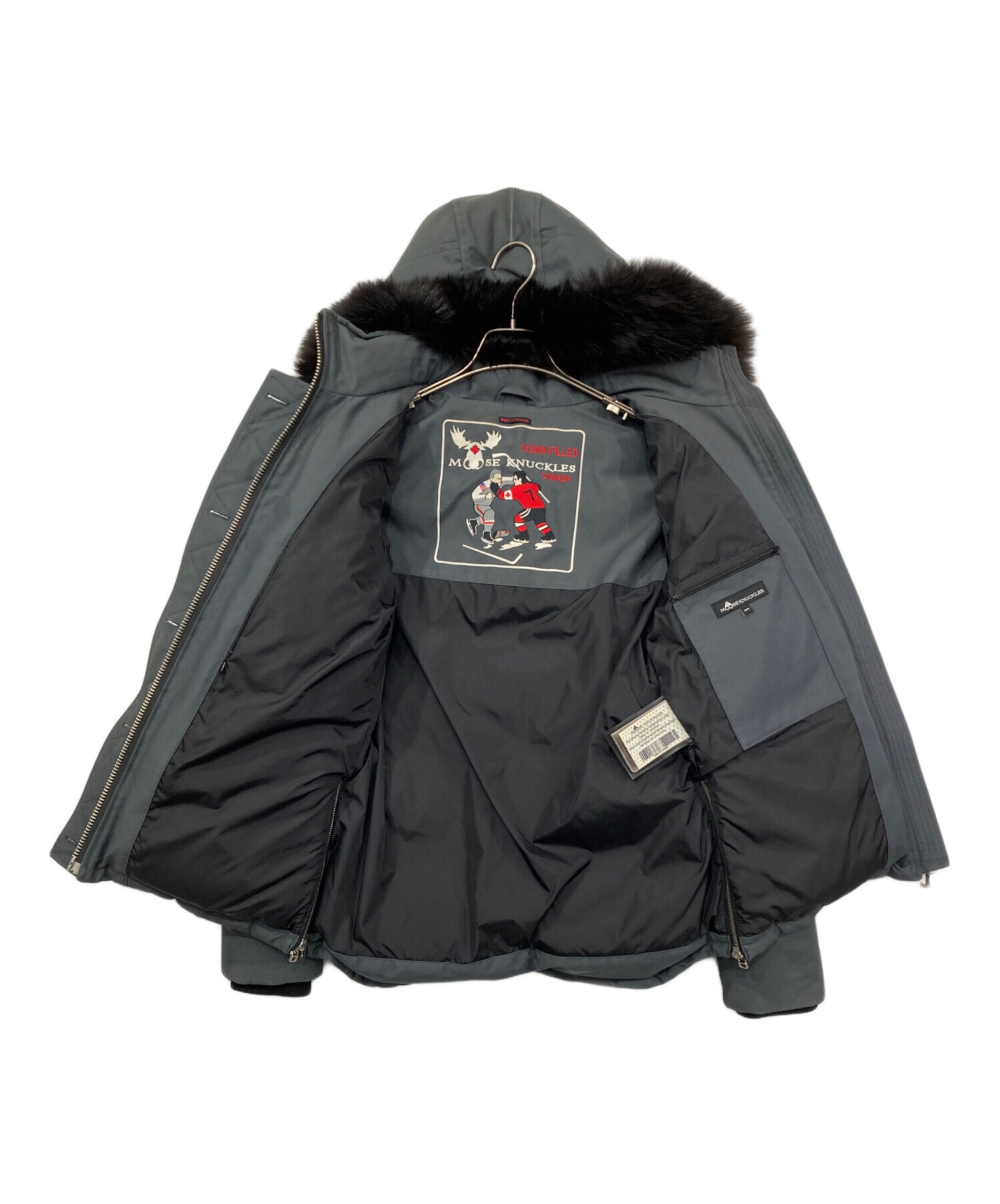 中古・古着通販】MOOSE KNUCKLES (ムース ナックルズ) ダウン