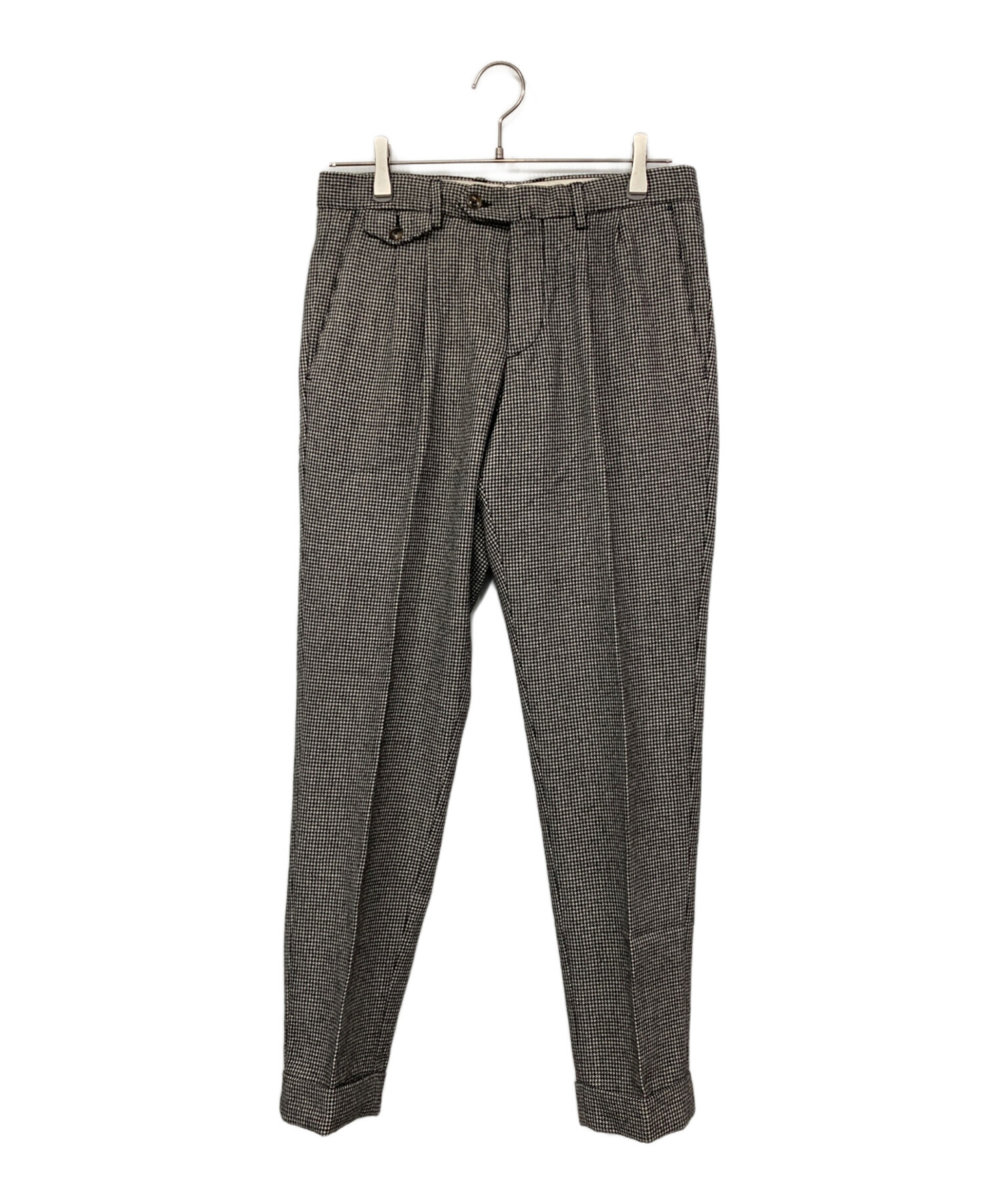 美品 BRIGLIA 1949 46 定価¥35,000程 1タック 中古・古着通販】BRIGLIA 1949 (ブリリア 1949) ウールパンツ グレー