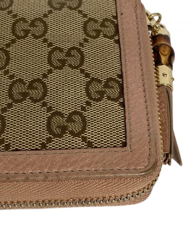 中古・古着通販】GUCCI (グッチ) バンブータッセルラウンドファスナー