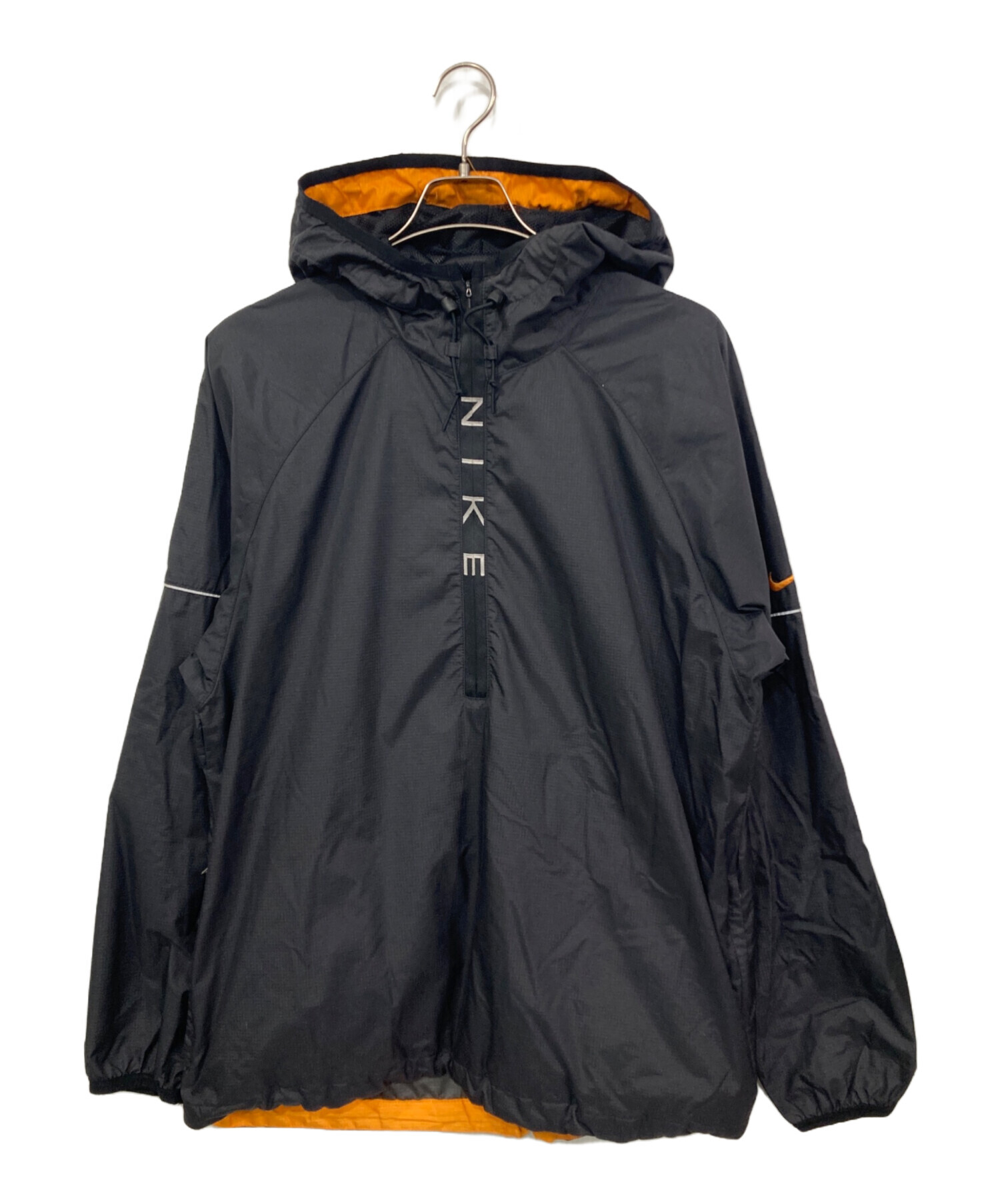 Nike アノラックパーカーMサイズ 中古・古着通販】NIKE (ナイキ) アノラックパーカー ブラック サイズ:M