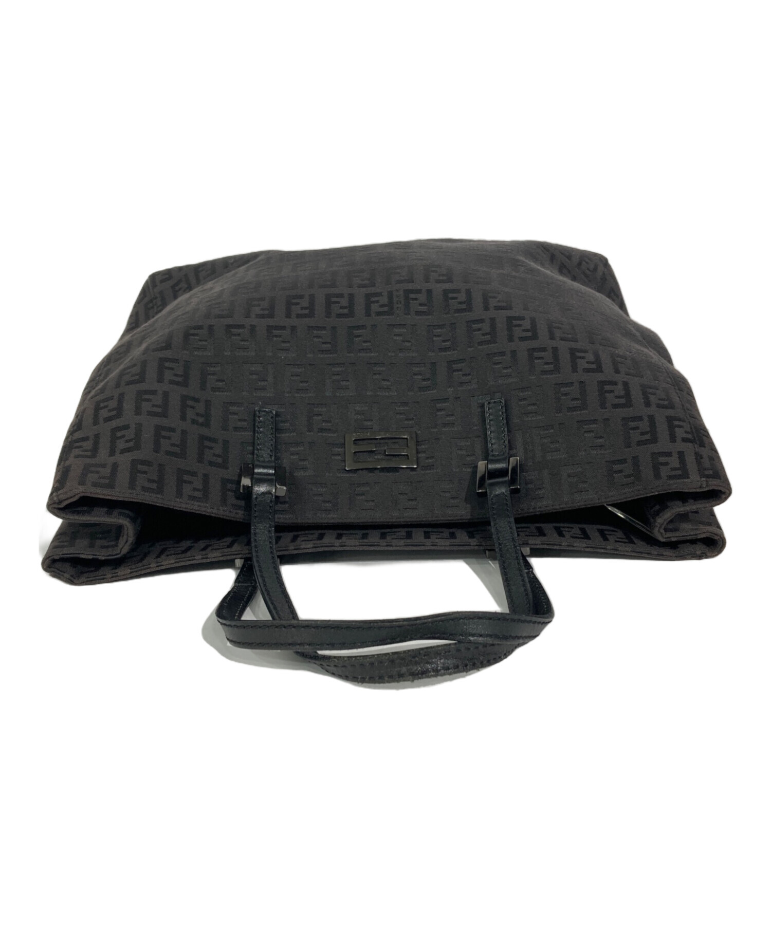 110【未使用級】FENDI トートバッグ 中古・古着通販】FENDI (フェンディ) トートバッグ ブラック｜ブランド