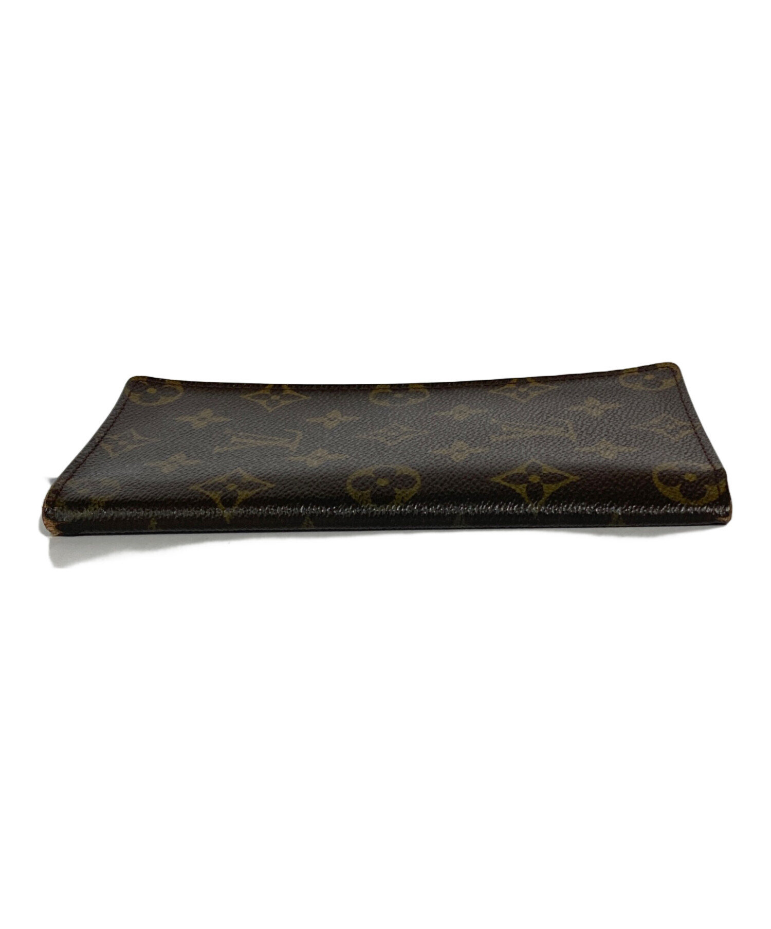 中古・古着通販】LOUIS VUITTON (ルイ ヴィトン) 2つ折り財布 ブラウン
