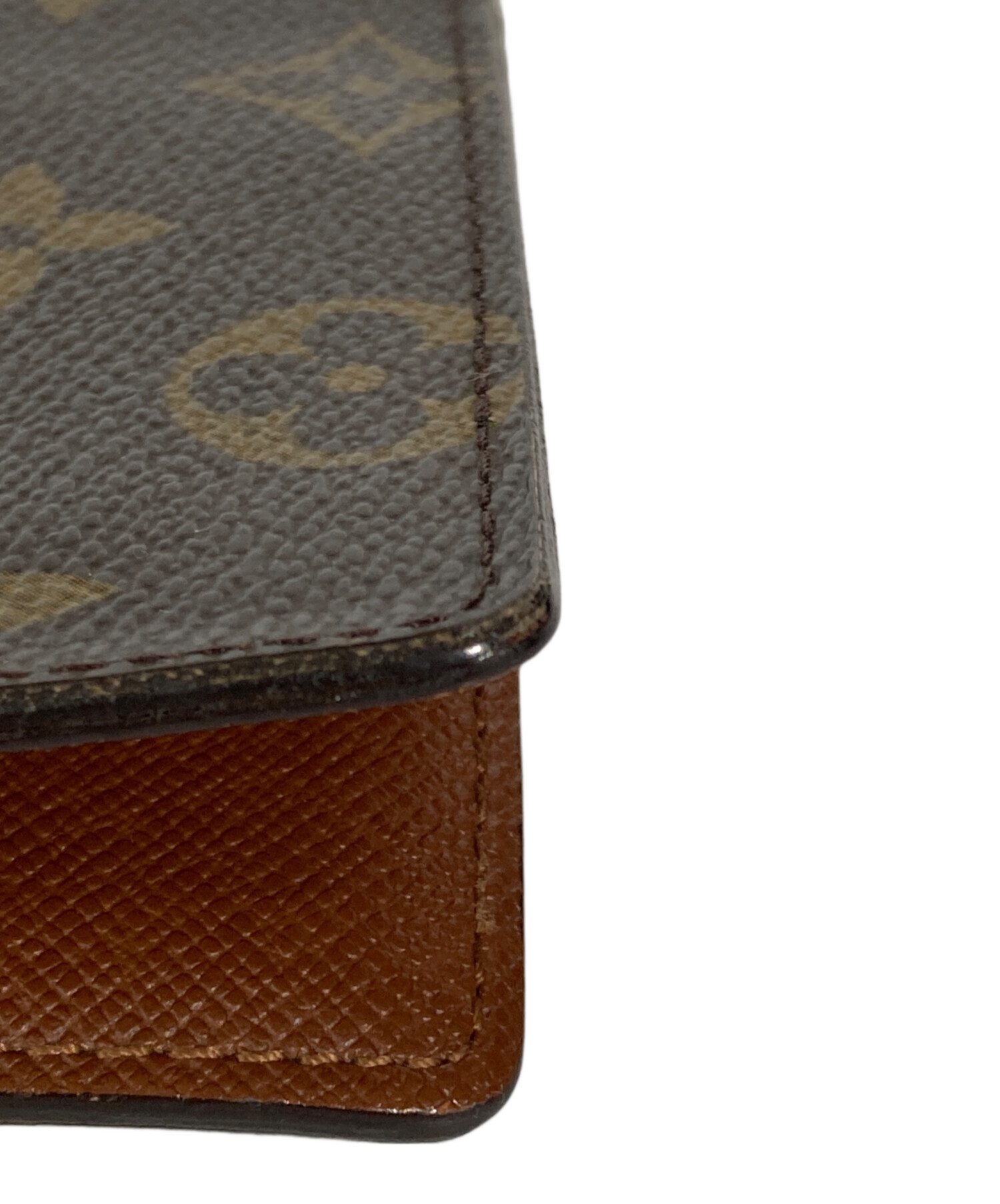 中古・古着通販】LOUIS VUITTON (ルイ ヴィトン) 2つ折り財布 ブラウン